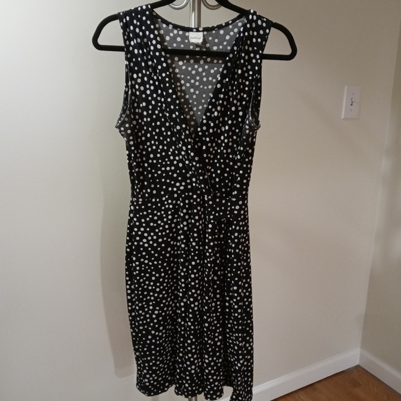 Polka Dot Wrap Dress - Picture 2 of 2
